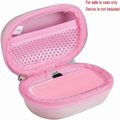 Hermitshell Hard Travel Case for iWALK 3350mAh / iWALK 4500mAh Ultra-Compact Power Bank (Only Case) (Pink)......