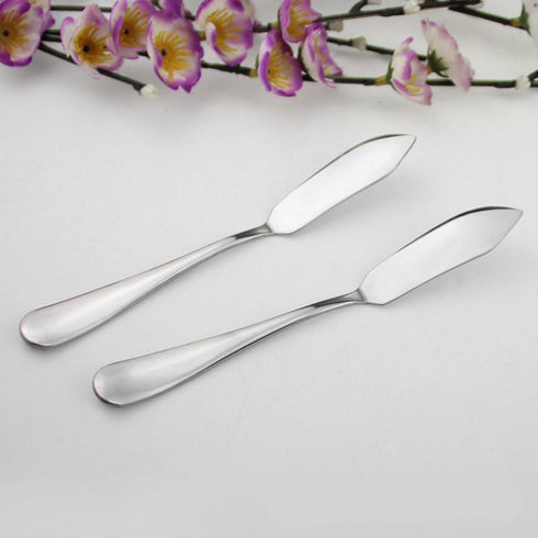 Stainless Steel Butter Knife, Set of 2, Butter Spreader, Breakfast Spreads,Cheese and Condiments...