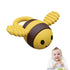 Baby Silicone Teether Toy,Baby Teething Toys for 18 Months Boys Girls Babies, Cute Bee Shape BPA-Free Silicone Baby Chew Toys for Sensory Explorat...