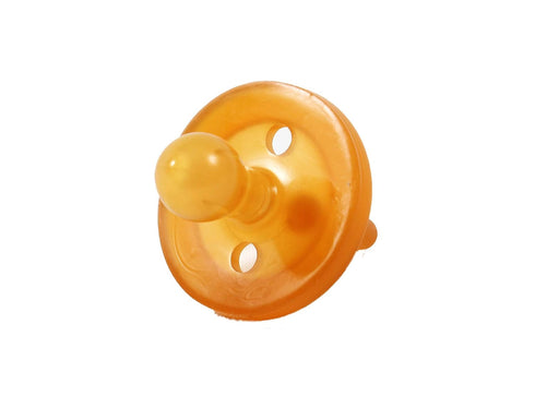 Sweetie Rubber Pacifier Natural Rubber Pacifier Rounded 1 Count Original Natural Rubber Pacifier (12-18 Large)...