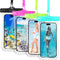 Waterproof Phone Pouch/Case, 4 Pack Large Water Proof Phone Pouch for iPhone, Samsung Galaxy & Pixel, IPX8 Phone Water Protector Pouch for Travel,...