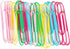 4 Inch Large Paper Clips,25 Pcs Jumbo Paper Clips Vinyl Coated Giant Paperclips for Files, Papers, Bookmark, Office Supply,Multicolor 10CM...