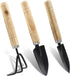 3Pcs Hand Shovel for Gardening Small Garden Planting Tools, Mini Digging Spade Tools for Herbs Planting, Transplant, Miniature Garden...