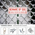Beware of Dog Sign for Fence and Yard (2 Pack) Smile You are on Camera Aluminum Metal Warning Signs for House Indoor or Outdoor Use for Fence Door...
