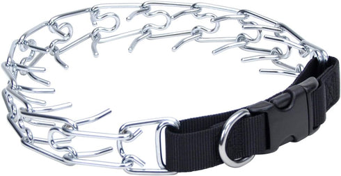 Coastal Pet Titan Easy-On Dog Prong Training Collar with Buckle - Training Collar for Dogs - Durable Metal Dog Collar - Training Collar with Side ...