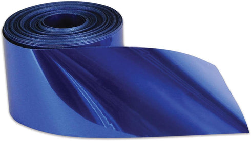 Beistle Gleam 'N Streamer Metallized Streamer, 2-Inch by 200-Feet, blue (55365-B)...