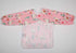 Baby Bib Sleeved Shirt With Pocket 1-3 years Toddler Painting Girls (Pink Alpaca)...