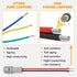 Newdeli Deutsch 2 Pin Connector Kit Waterproof Electrical Connector 16 AWG Male and Female Automotive Wire Connectors for Car Truck Boat, Dt Conne...