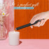 Electric Arc Windproof Lighter Flameless USB Rechargeable Lighter with Safety Lock for Candle BBQ Camping (Black)...