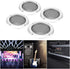 4pcs 2inch Car Speaker Grill,Speaker Grill Covers,Audio Speaker Grille Protective Decorative Audio Speaker Mesh Grille ABS Plastic Frame with Meta...
