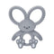 Dr. Brown's Flexees Gray Bunny, Soft 100% Silicone Baby Teether, BPA Free, 3m+...