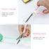 Multipurpose Stylish Pink Scissors, Stainless Steel Scissors with Acrylic Handle Stationery Paper Cutting Tool for Office, Home, School (Pink)...