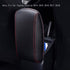 Leegi AAGIILEEYO Car Armrest Box Cover Center Console Saver Covers for 2014 2015 2016 2017 2018 2019 Toyota Corolla,Black with Red Stitches...