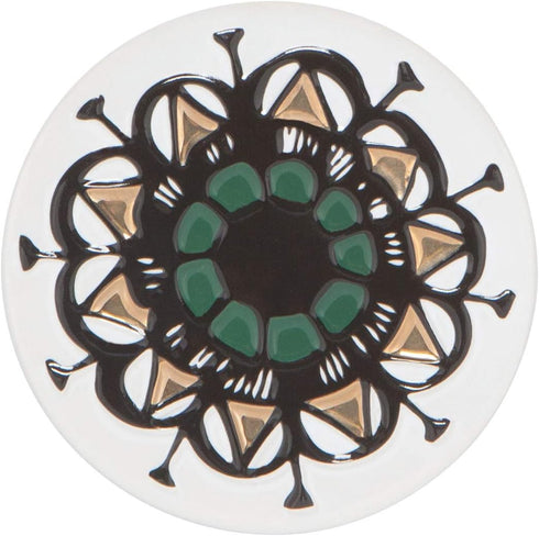 Now Designs Ceramic 4 Shadowvale Coaster Set, Multicolor...