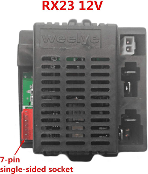 RX23 Control Box Receiver Match 2.4G Bluetooth Remote Control,12V Mainboard Motherboad Accessories Children Electric Ride On Car Replacement Parts...
