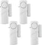 4 Pack Door Alarms for Home Security, Window Door Alarms, Window Alarm Sensors, Door Alarms for Kids Safety,DIY Protection Burglar Bell Alarm for ...