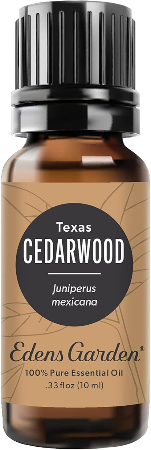 Edens Garden Cedarwood- Texas Essential Oil, 100% Pure Therapeutic Grade (Undiluted Natural/Homeopathic Aromatherapy Scented Essential Oil Singles...