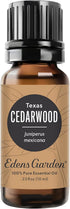 Edens Garden Cedarwood- Texas Essential Oil, 100% Pure Therapeutic Grade (Undiluted Natural/Homeopathic Aromatherapy Scented Essential Oil Singles...