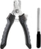 Pet Dog Nail Clippers for Large Dogs Thick Nails - Heavy Duty Dog Nail Trimmers with Razor Sharp Blade and Easy to Use Dog Nail File with Safety G...