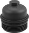 Engine Oil Filter Housing Cover Cap 26350-3CAB1 for Kia Sedona 2015-2018 Plastic Black...