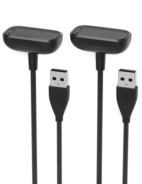 Charger for Fitbit Charge 5 & Luxe Cable Replacement 3.3Ft Smartwatch USB Magnetic Wireless Fast Charging Cable Cord for Charge 5 Luxe Fitness Tra...
