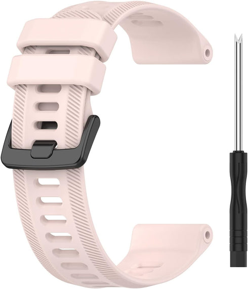 Band for Garmin Forerunner 955, Soft Silicone Replacement Band for Garmin Forerunner 955 / Forerunner 955 Solar (No Tracker, Replacement Bands Onl...