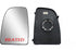 Driver Left SIde Replacement Side Mirror Upper Glasses With Heated fit Ram Promaster 1500, 2500, 3500, New Six, Work Van...