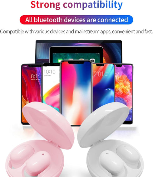 Wireless Earbuds Bluetooth Headphones 50H Playtime Ear Buds,Active Noise Cancelling in-Ear Headphones, Built-in 4mics Earphones,Touch Control, IPX...