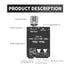 Mini Bluetooth Amplifier Board Class D AMP Module for DIY Wireless Speaker (ZK-502L)...