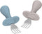 2 Pcs Baby Forks Toddler Forks for Self Feeding, Kids Forks with Silicone Round Handle, Stainless Steel Toddler Utensils Children Safe Silverware ...