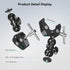 SMALLRIG Camera Mount Clamp Kit, Ball Head Magic Arm with Clamp, Super Clamp with Non-Slip Threads, for Gopro, Webcam, Camera, Phone, Monitor and ...
