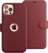LUPA Legacy Compatible with iPhone 12 Pro Max Case Wallet, Case with Card Holder for Men and Women, Faux Leather Flip Case, Luxury Cover, Burgundy...