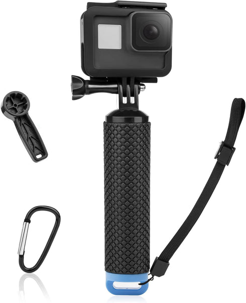 Luxebell Floating Hand Grip, Pole Mount for Gopro Hero 12 11 10 9 8 7 6 5 Max Session 4 3+, Handle Mount Accessories for AKASO EK7000 V50 Pro Brav...