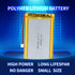 3.7V 5000mAh Battery 905090 Lithium Polymer Ion Rechargeable Li-ion Li-Po Battery with 2P PH 2.0mm Pitch Connector...