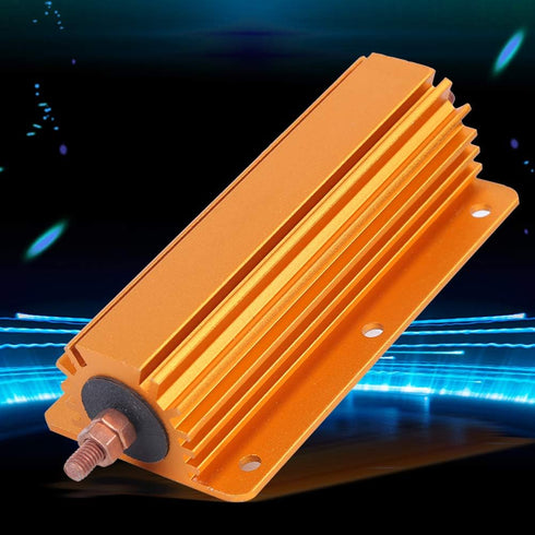 RX24 200W 8Ohm 8R Chassis Resistor,Aluminum Housed High Power Resistor Professional Industrial Eletrical Supplies for Power Supply,Sensor,Elevator...