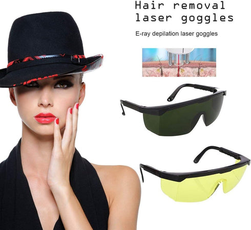 Laser Safety Protection Glasses for IPL/E-light Opt Freezing Point Hair Removal Safety Protective Glasses Protect Eyes Universal Goggles Eyewear...