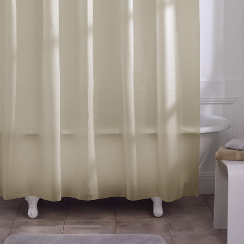 10G No More Mildew Shower Curtain Liner - Beige...