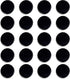 Qualsen Fridge Magnet, 20 Pack Refrigerator Magnets, Heavy Duty Magnet Whiteboard, Locker Magnets, Office Magnets (Black)......