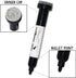 KleenSlate (12) Pack Large Black Dry Erase Markers with Eraser Cap, Round Point...