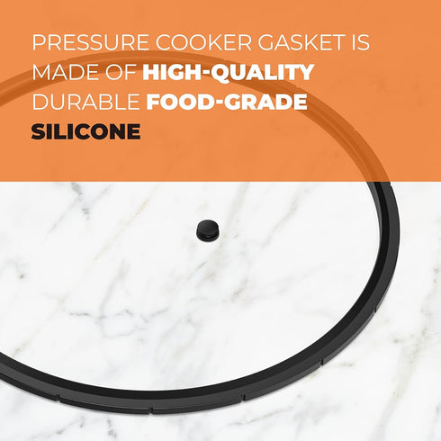 2Pcs 09985 Pressure Canner Sealing Ring Replacement for Presto 01745 01751 01755 01781 01782,Pressure Cooker Gasket Fits for Presto 16 18 23 Quart...