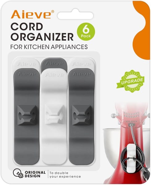 Aieve Cord Organizer for Kitchen Appliances, Cord Wrapper Cord Holder for Appliances...