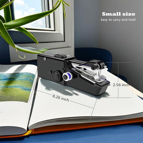 mini sewing machine?Beginners Handheld Sewing Machine, manual portable Quick Sewing Portable Sewing Machine, Electric Handy Sewing Machine, perfec...
