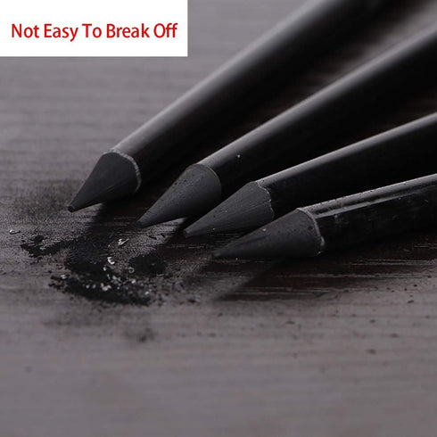Drawing Pencils Set, Art Sketching Pencils Charcoal Set (6-Pack Full Lead Pencils)...