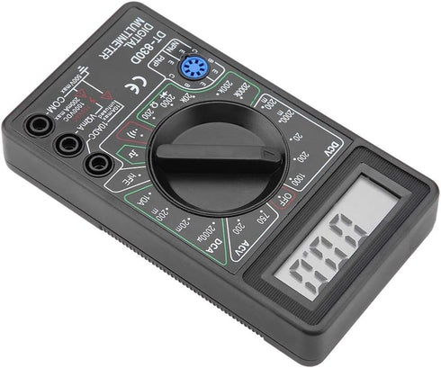 Digital Multimeter Tester, Volt DT830D Digital Multimeter Autoranging, Continuity Measurement for Transistor Testing Buzzer Measurement Diode Test...