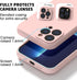 ABITKU Silicone Compatible with iPhone 13 Pro Case 6.1 inch 2021, with Camera Protection, Liquid Silicone Gel Rubber Full Coverage Phone Case with...