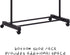 Honey-Can-Do Adjustable Height Rolling Metal Clothes Rack GAR-01122 Chrome 30 lbs...