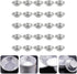 Kichvoe Egg Tart Molds 250pcs Disposable Mini Pie Pans Aluminum Foil Baking Pan Round Nonstick Dessert Cups Bakeware for Cupcake-2.7Inch...