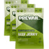 PREVAIL Lemongrass Grass-Fed Beef Jerky | Gluten Free | 100% Grass-Fed | High Protein Snacks | Free of Preservatives | No GMO's | Pack of (3) Bags...