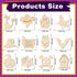 MGparty Halloween Crafts 60PCS Halloween Wooden Slices DIY Natural Wood Crafts Unfinished Predrilled Cutouts Ornaments for Kids Halloween Hanging ...