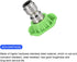 Pressure Washer Nozzle Tips (1/4", 1.2mm/3/64") 2Pcs, Stainless Steel 25 Degree Quick Connect - for Home Kitchen Garden, Green...